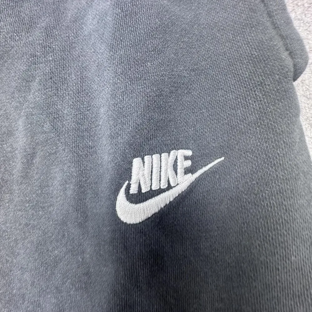 Nike Sweatpants Mens Small Black Fleece Elastic Waist Jogger Pockets Logo